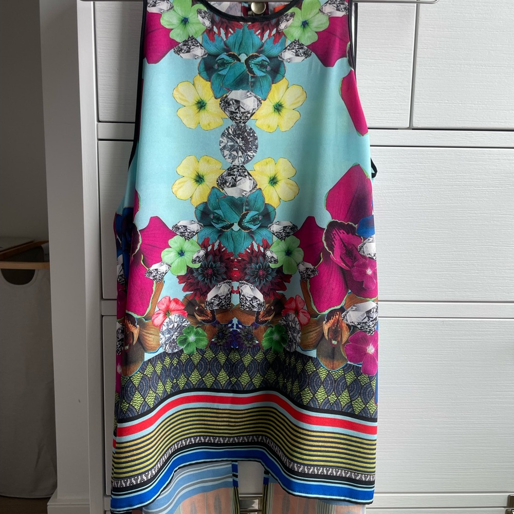 Clover Canyon Multicolor Floral Blouse